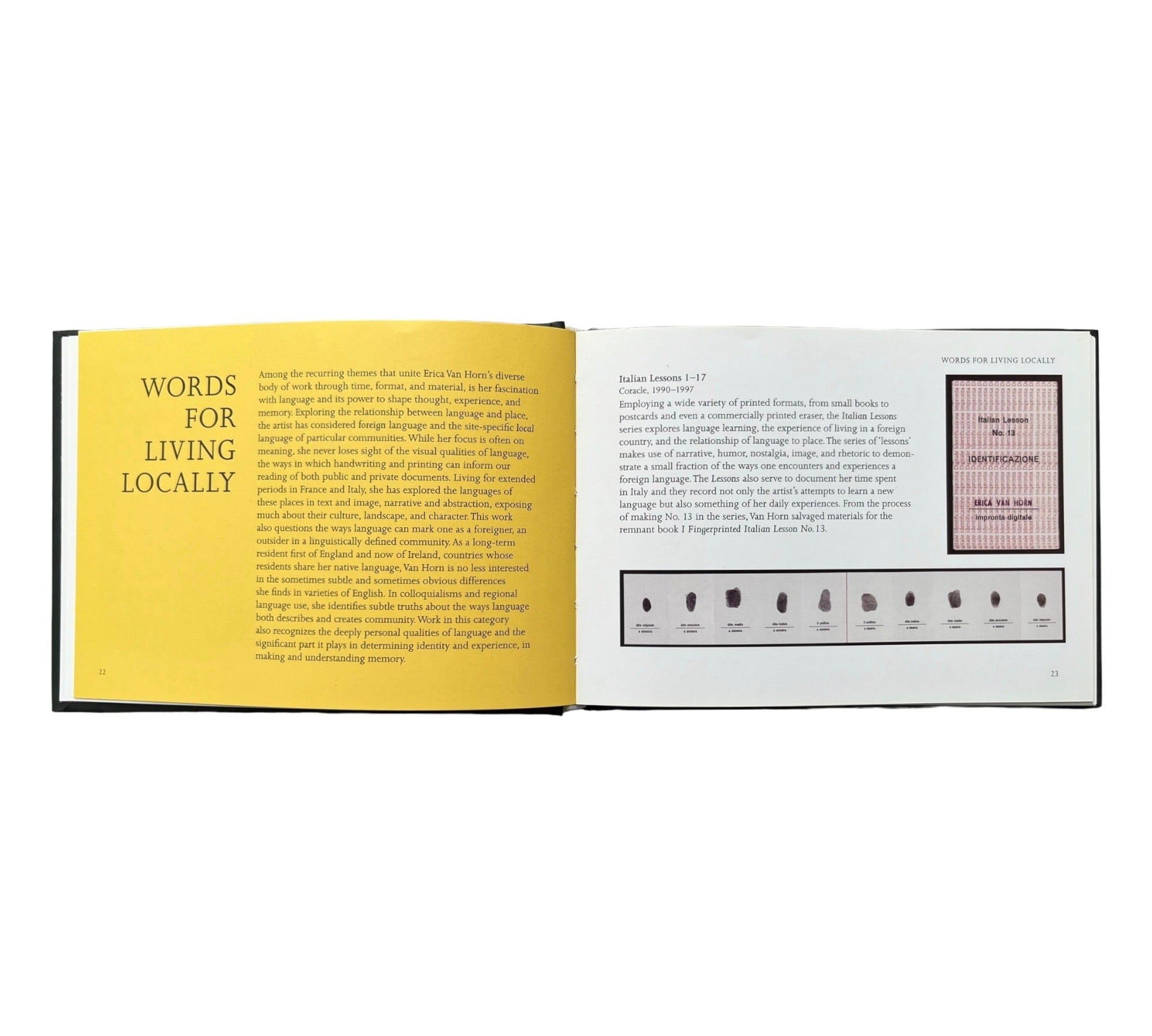 The Book Remembers Everything: The Work of Erica Van Horn