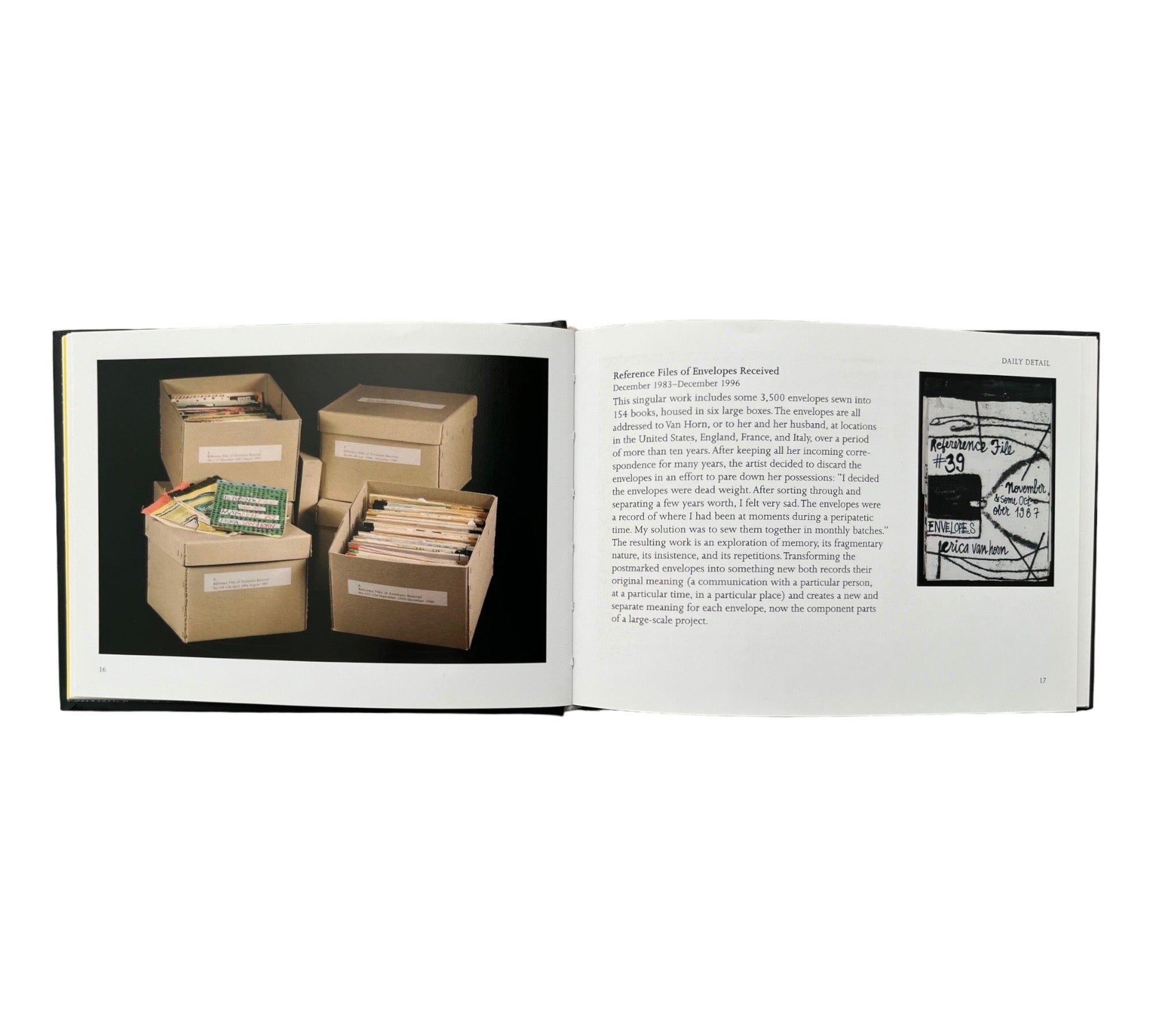 The Book Remembers Everything: The Work of Erica Van Horn