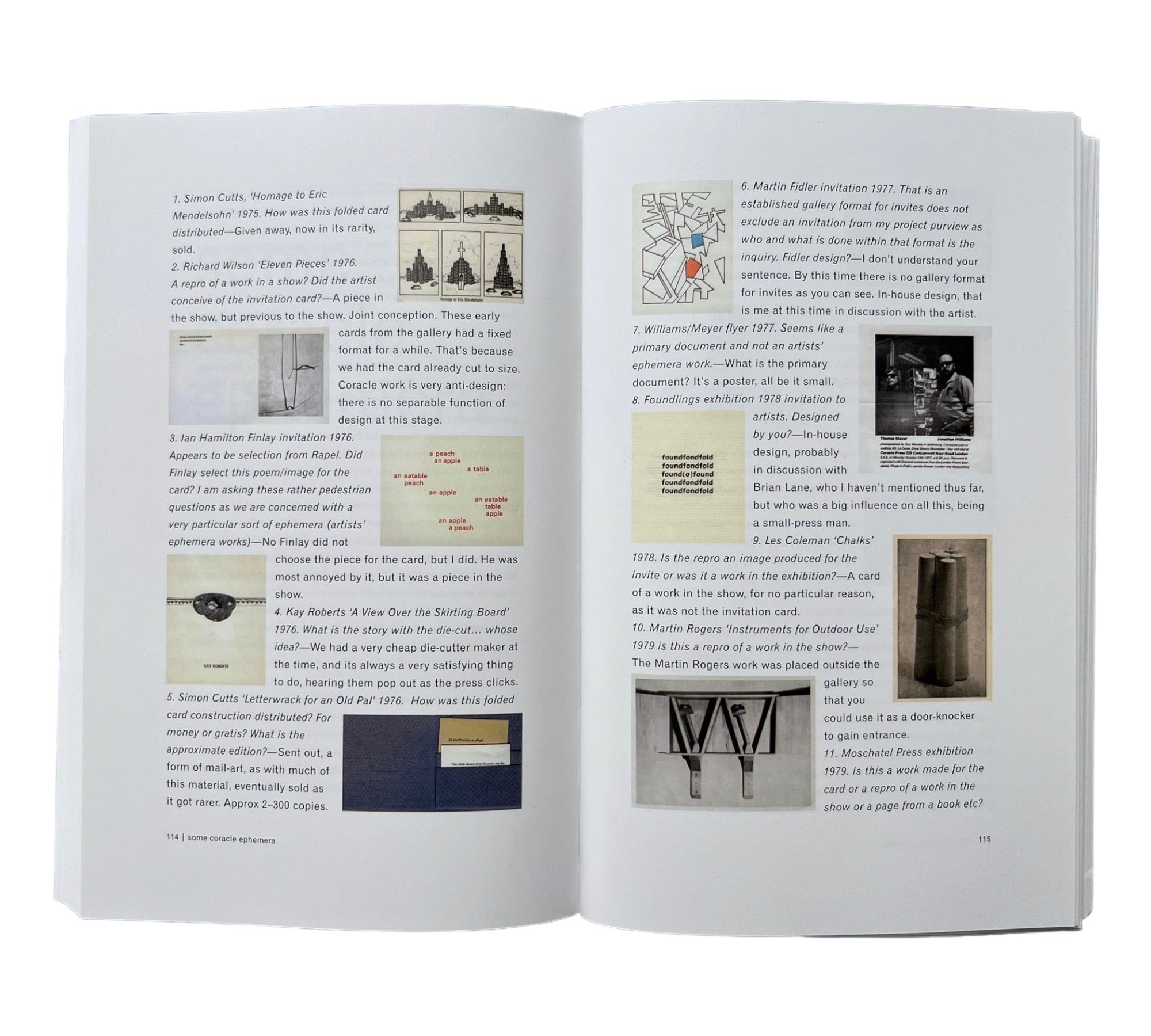 Simon Cutts: some forms of availability