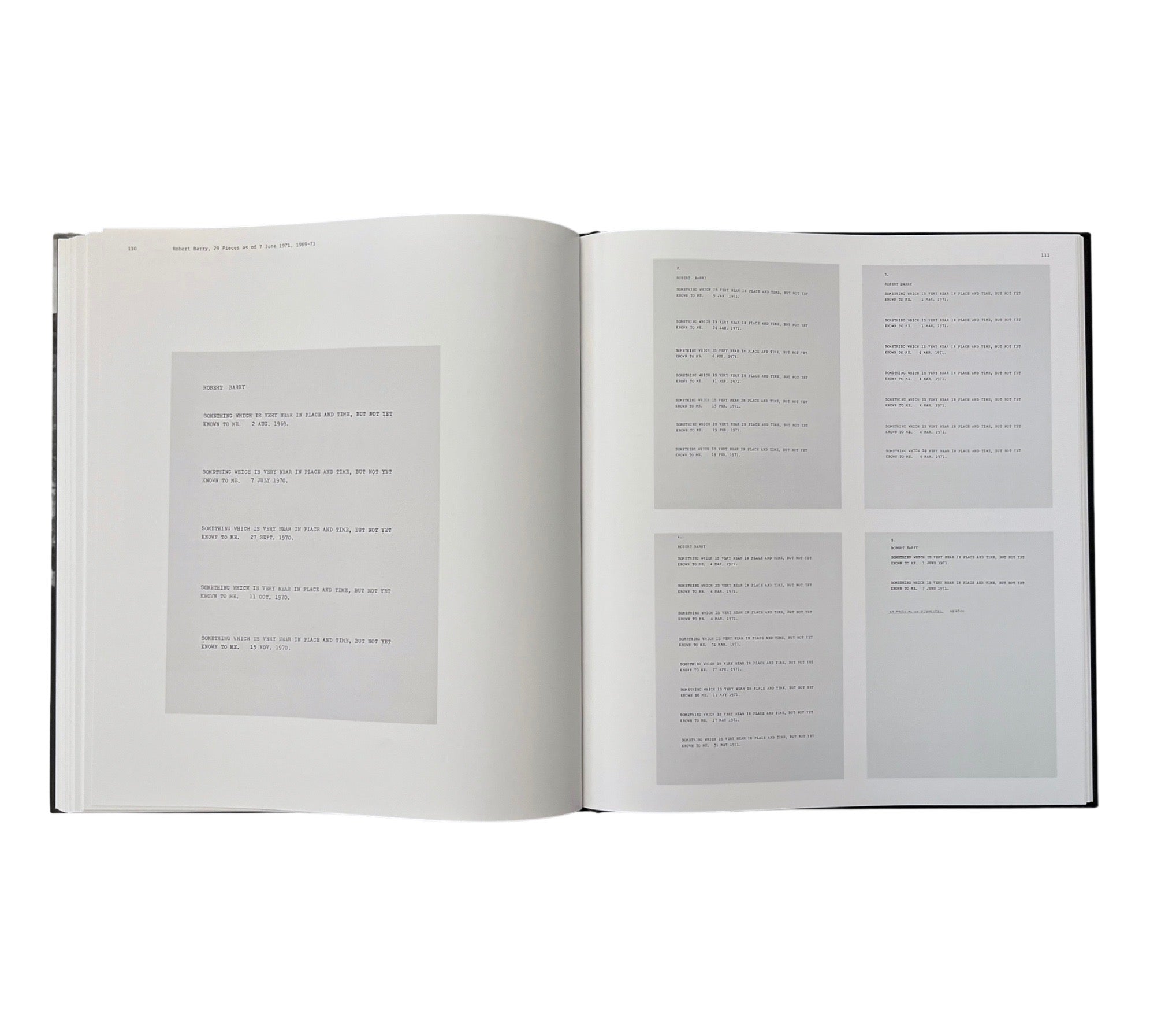 Based on Paper: The Marzona Collection - Revolution in Art 1960-1975