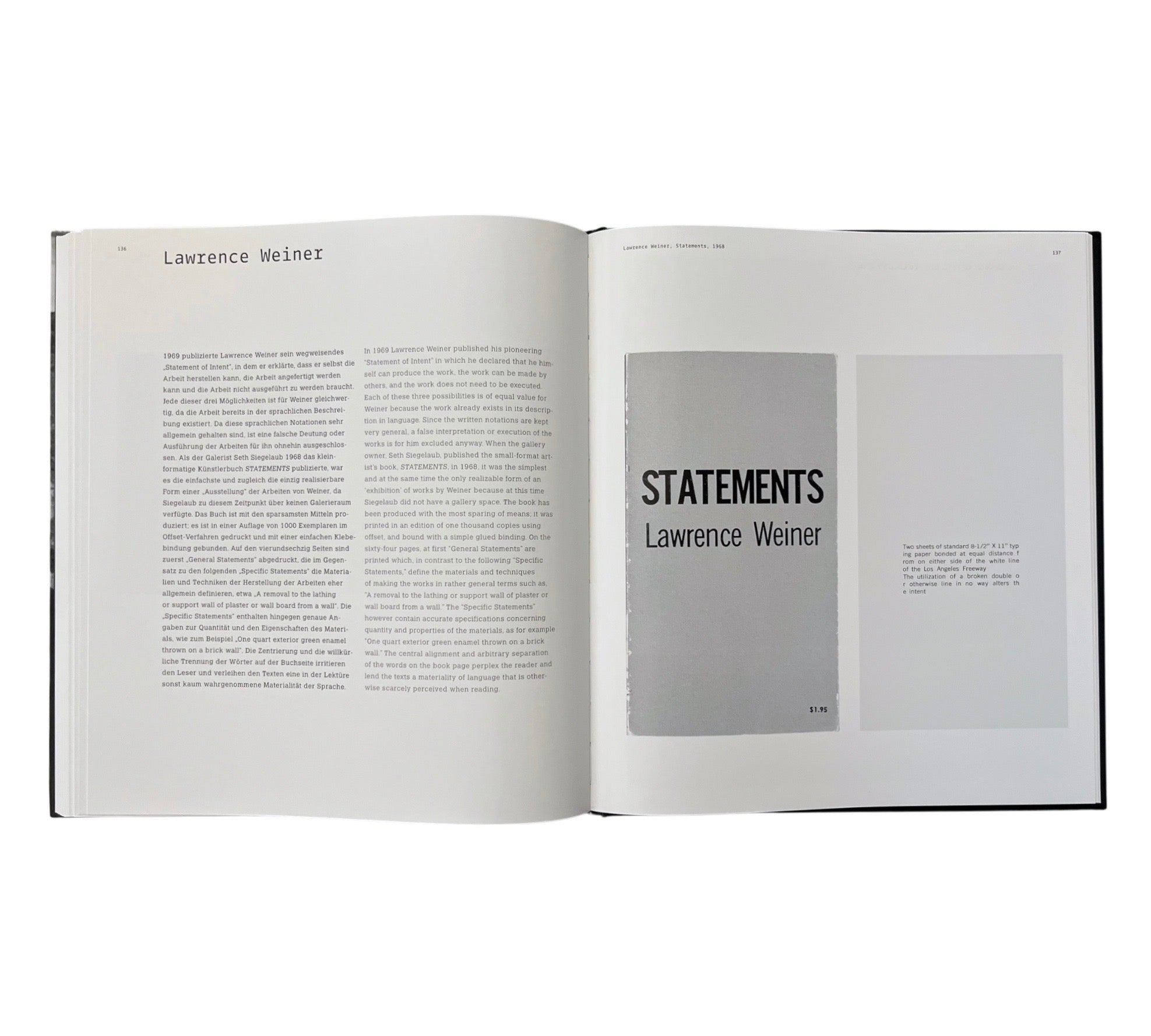 Based on Paper: The Marzona Collection - Revolution in Art 1960-1975