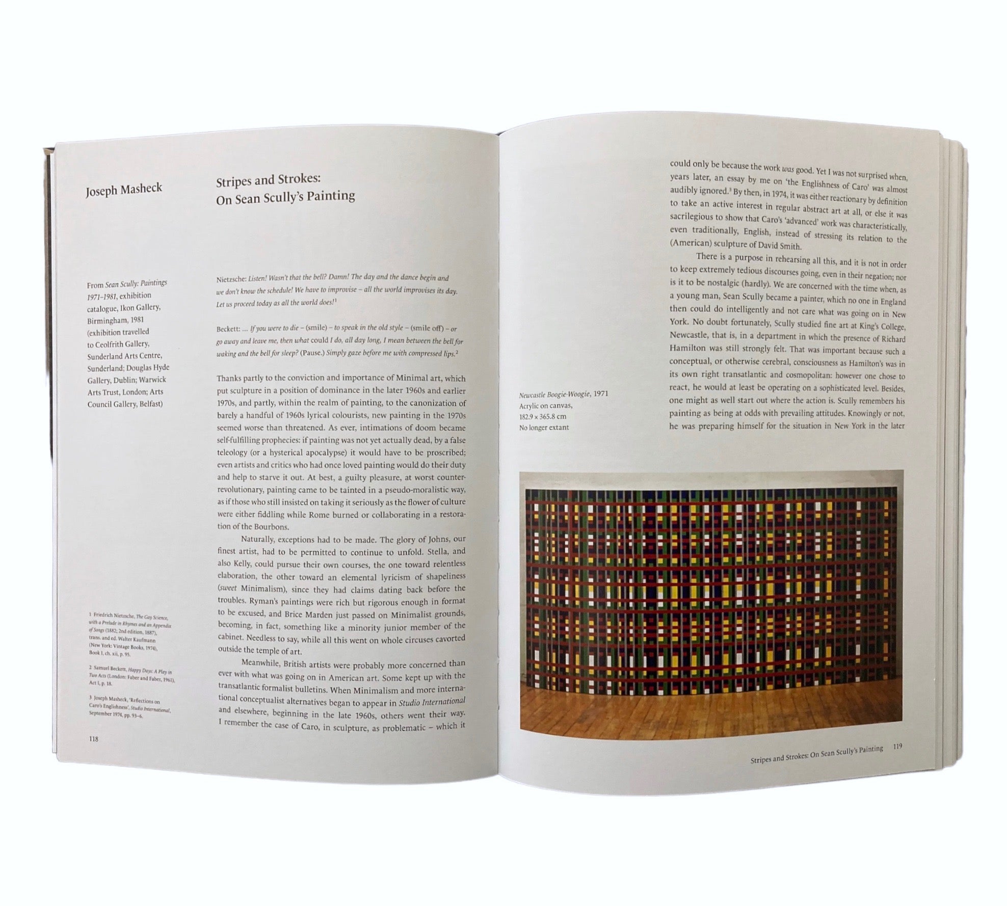 Between the Lines: Critical Writings on Sean Scully – The Early Years