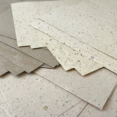 Plant Fibre Paper 3 Colour Pack - Lemongrass | Spent Barley | Water Hyacinth (72 sheets)