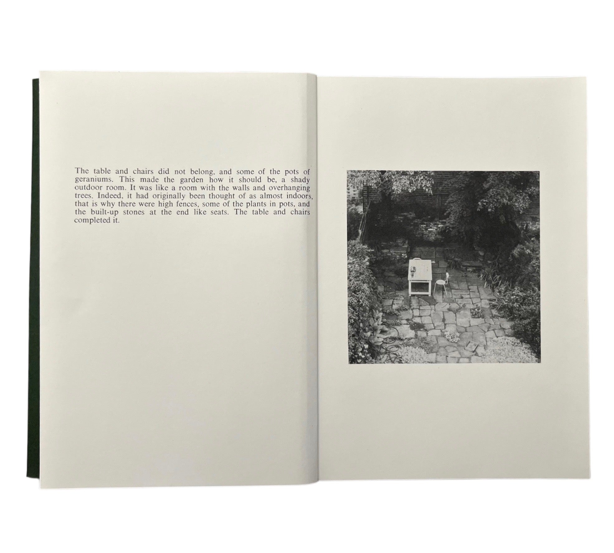 Shelagh Wakely: It is so green outside it is difficult to leave the window