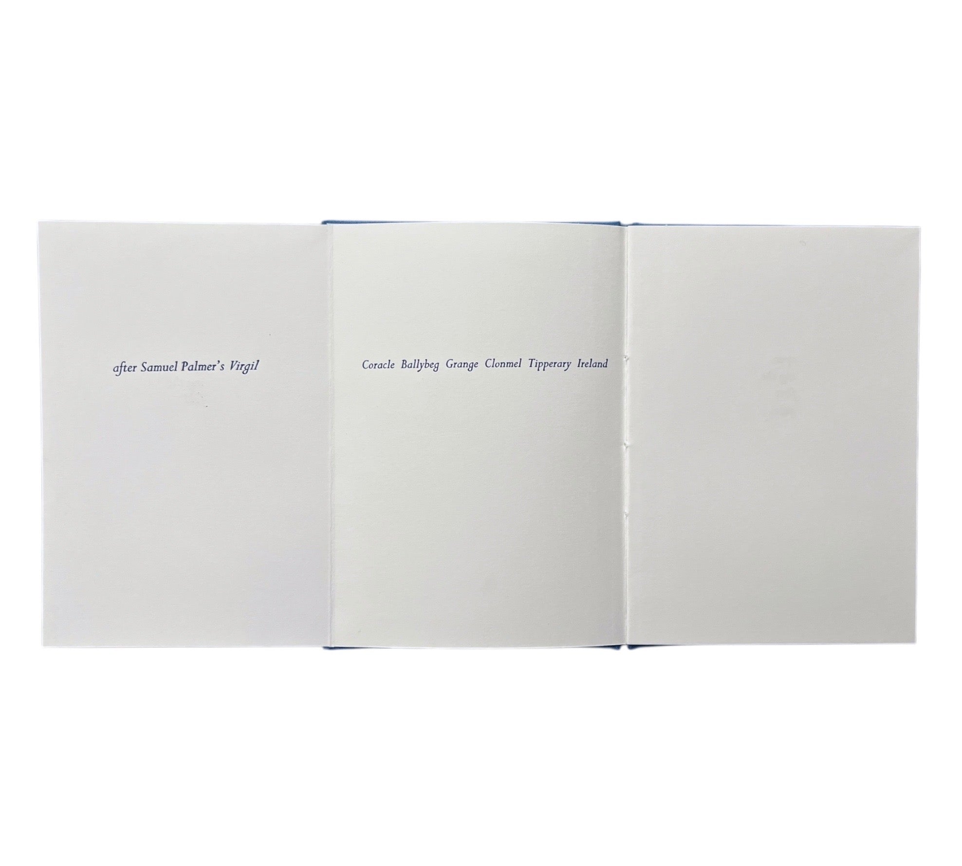 Simon Cutts: eclogues