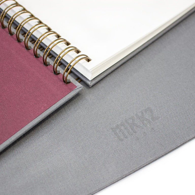 Premium Spiral Bound Sketchbook - A4 Landscape | 240gsm