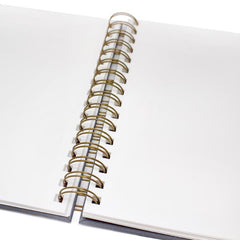 Premium Spiral Bound Sketchbook - A4 Landscape | 240gsm